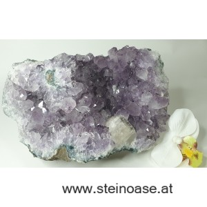 Amethyst Kristall mit Rosetten